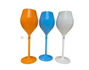 Copas de Champán Reutilizables Creativas Personalizadas al por Mayor, Copas de Vino de Plástico de 130 ml para Fiestas, Catering, Bodas, Hoteles - Product Image 3