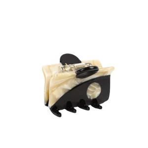 Taiji mode coréenne accessoires pour filles 5cm acétate <span class=keywords><strong>PC</strong></span> matériel griffe pince à cheveux carré demi cravate saisir pince épingle à cheveux - Product Image 2