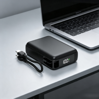 Nouvelle tendance OEM, nouvelle conception portable, batterie externe de 10000 mAh avec câble de charge amovible, charge rapide PD22.5 pour téléphone