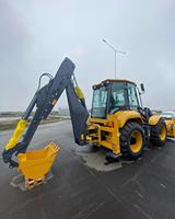 Mesin Kerja Stabil Compact Wheel XC8-S3570 Backhoe Loader untuk Konstruksi Pedesaan