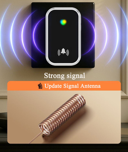 IP67 nhà không thấm nước an ninh báo động cửa cửa khẩn cấp cuộc gọi nhà thông minh chuông không dây chuông cửa - Product Image 4