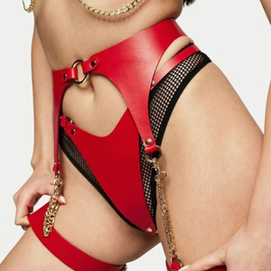 Cintura Regolabile per Cosce da Donna, Imbracatura in Pelle PU per <span class=keywords><strong>BDSM</strong></span>, <span class=keywords><strong>Outfit</strong></span> per Giochi per Adulti - Product Image 2