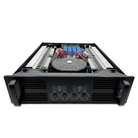Amplificador de Potencia Rayco PW4X1100 de 4 Canales y 1100W, Clase H, 3U, Lineal, Digital, Estéreo, Metálico, Ecológico, Chino, 8 Ohmios, Sonido Envolvente
