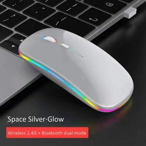 Bán buôn Slim RGB Chuột không dây với Backlit 3D mini phong cách Ergonomic và có thể sạc lại TYPE-C cho thuận tay phải máy tính xách tay - Product Image 5