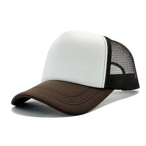 Gorra Trucker de Espuma con Parche Bordado OEM, Gorra de 5 Paneles con Malla Trasera Lisa para Hombre, Personalizable con Logotipo Bordado - Product Image 3