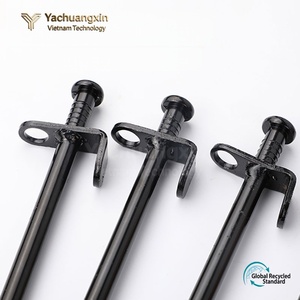 Estacas para Tienda de Campaña YCX YCX-0922 de Acero Aleado Negro Grueso de Grado Industrial de 20cm/30cm para Camping y Montañismo, Paquete de 12 - Product Image 6