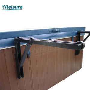 Accessoires de piscine extérieure faciles à installer Lève-rouleau de <span class=keywords><strong>couverture</strong></span> de <span class=keywords><strong>spa</strong></span> de natation avec 4 roues sur chaque <span class=keywords><strong>bras</strong></span> - Product Image 4