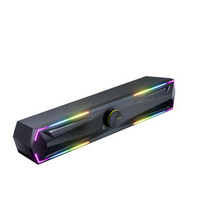 Altavoces para Computadora con Cable, Barra de Sonido USB de 10W con Sonido Estéreo para PC de Escritorio, Conexión USB Plug and Play - Product Image 1