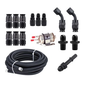 Kit de tuyau d'injection de carburant Haofa 25FT en nylon PTFE avec régulateur de pression pour mise à niveau et modernisation - Product Image 1