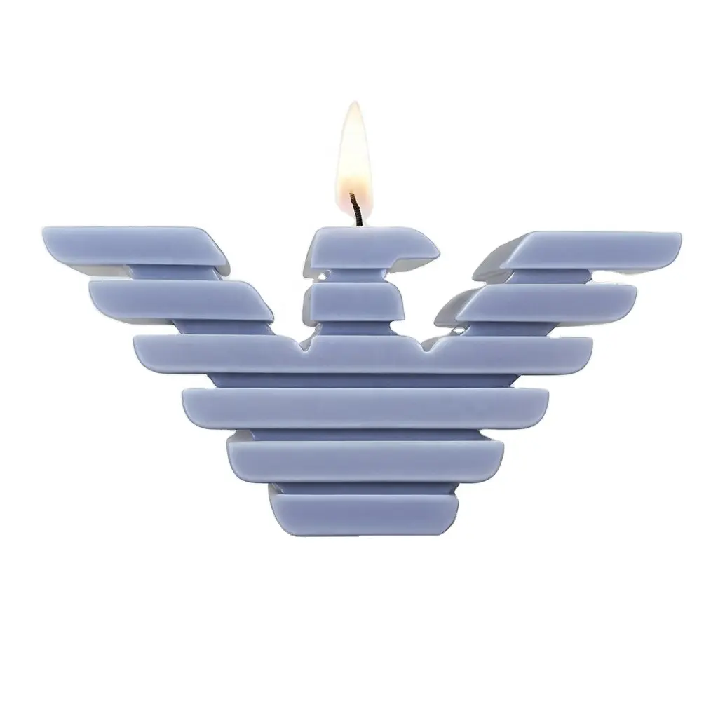 Свеча ручной работы из соевого воска с уникальным символом логотип Ремесленная Свеча для украшения дома для праздников