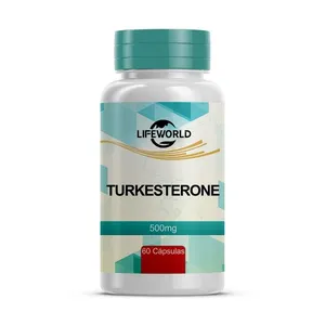 Lifeworld OEM/ODM 100% integratori organici per Bodybuilding Health Care 1000mg 800mg turkestone capsule per Fitness e salute