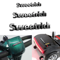 Emblema de Metal de Alta Calidad, Adhesivo 3D de Plástico ABS con Logotipo de Marca, Insignia para Scooter de Movilidad, Placa con Nombre