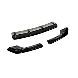Diffusore Posteriore <span class=keywords><strong>S</strong></span> <span class=keywords><strong>Line</strong></span> LCI in ABS Nero Lucido per <span class=keywords><strong>Audi</strong></span> Sedan <span class=keywords><strong>A3</strong></span> S3 8V 2017-2019 - Product Image 3