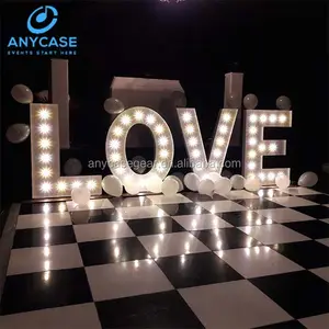 wedding decoration led illuminated giant letter led backlit letter sign