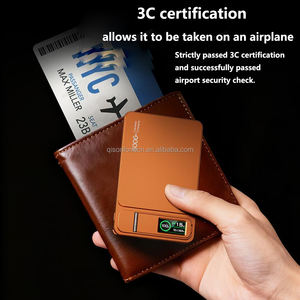 <span class=keywords><strong>Batterie</strong></span> <span class=keywords><strong>externe</strong></span> 10000mah Pd 20w 3 en 1 Chargeur sans fil Aimant métallique Banque d'alimentation Logo personnalisé Banque d'alimentation magnétique en aluminium avec câble - Product Image 6