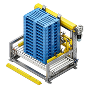 Système de palettisation automatique KINKON, robot palettiseur, palettisation de barils de boissons, boîtes en carton, caisses, papier, plastique, métal, verre