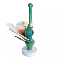 TIANLIAN grand modèle d'anatomie de fleur de pêcher 33cm de diamètre modèle de fleur de plante éducative d'ovaire détachable