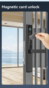 Aluminum Smart Lock for Wood Door TTlock Tuya App Fingerprint IC Card Password Mechanical Key Wi-Fi Enabled 2-Year Warranty - Product Image 5
