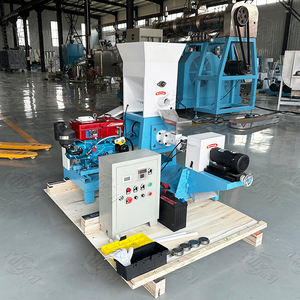 펠렛 압출기 기계 어류 사료 고양이 개 사료 제조 고품질 공장 가격 디젤 - Product Image 5