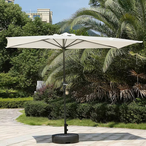 Base Moderna <span class=keywords><strong>para</strong></span> Sombrilla Rectangular de Tamaño Mediano, <span class=keywords><strong>para</strong></span> Exteriores, con Poste de Aluminio, <span class=keywords><strong>para</strong></span> Patio, en Poliéster - Product Image 3
