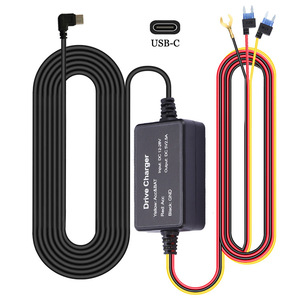 สายไฟรถยนต์แบบลดแรงดัน 3 แกน สำหรับกล้องติดรถยนต์แบบไทม์แลปส์ สตรีมมิ่ง 12V เป็น 5V สายไฟสำหรับรถยนต์ ขายตรง L145 - Product Image 1