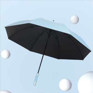 Golf <b>Umbrella</b> Straight Manual Polyester Waterproof Promotional Activities Simple Round <b>Large</b> Size Long Handle - Product Image 3