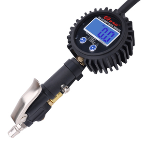 Manomètre numérique professionnel pour pneus, écran bleu HD, précision 1%, structure entièrement en alliage, pour réparation automobile - Product Image 1