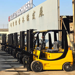 מלגזה טלסקופית בהתאמה אישית 2/3 טון, מלגזה חשמלית חדשה, מלגזה לשטח קשה עם מזלגות - Product Image 2