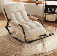 Fauteuil à bascule contemporain double inclinable pour adultes, canapé de salon avec massage, pour chambre et salon