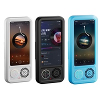 Nouvelle Housse Étanche pour Téléphone avec Haut-Parleur pour Salle de Bain, Support Étanche pour Téléphone avec Écran Tactile pour Suivi de Contenus en Douche