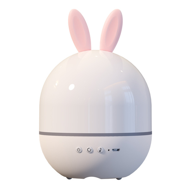 Baby White Noise Machine Disk Lamp Star Projector for Bluetooth Speaker Warm Light Babies Sleep Sound Machine