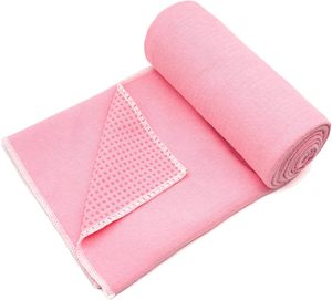 <span class=keywords><strong>Serviette</strong></span> de yoga en microfibre avec points antidérapants - <span class=keywords><strong>Serviette</strong></span> de tapis de yoga ultra absorbante et à séchage rapide pour le yoga chaud, le Pilates, la gym et les voyages - Product Image 6