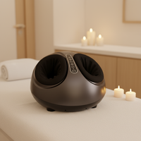 Masseur de pieds électrique portable YIJIAN avec batterie au lithium intégrée, design monobloc peu encombrant, à brancher sur secteur