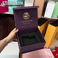 Boîte d'emballage cadeau magnétique de luxe haut de gamme pour flacon de parfum, boîte en carton personnalisée avec logo magnétique et insert