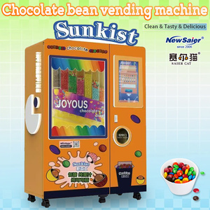 Máquina Expendedora Comercial de Dulces <span class=keywords><strong>Sunkist</strong></span> con Pantalla Táctil Grande, Pago con Tarjeta QR y Monedas, Múltiples Silos, Gran Variedad de Colores de Chocolates - Product Image 2