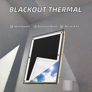 Store occultant thermique Johgee pour puits de lumière |   Protection thermique anti-UV |   Compatible VELUX GGU GGL GPU GPL <span class=keywords><strong>GHU</strong></span> GHL GTU GTL GXU GXL - Product Image 2