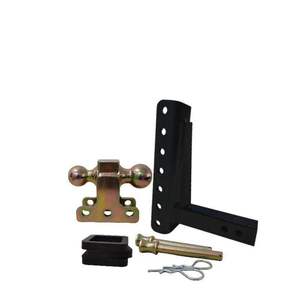 Attelage de <span class=keywords><strong>remorque</strong></span> à boule, remorquage lourd, alliage d'aluminium, boule en acier au carbone, <span class=keywords><strong>attache</strong></span> de <span class=keywords><strong>remorque</strong></span> réglable - Product Image 3