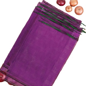 Huamaohengchun - Juego de 60 Bolsas de Almacenamiento de Malla Grande, 21''x32'', Material LDPE Resistente, 50 Lbs, Reutilizables con Cordón para Cebollas y Cítricos - Product Image 1