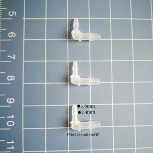 Conector en Forma de L de 90 Grados de Nylon PP de la Colección JU para Manguera de Goma de Uso Industrial - Product Image 3