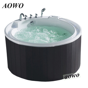 AO-6279 beau waterwall jacozzy avec lumière led/baignoire de spa de massage goutte à goutte/trempage <span class=keywords><strong>jacouzi</strong></span> pour adultes - Product Image 5