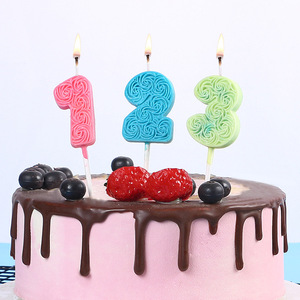 قالب سيليكون قابل لإعادة الاستخدام على شكل أرقام لتزيين المصاصات والحلوى الصلبة والشوكولاتة والكيك مع أدوات الخبز والمعجنات - Product Image 6