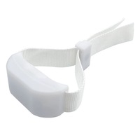 Bracelet LED en plastique personnalisé avec logo, à piles, télécommande DMX, activé par le son et le mouvement, pour les fêtes et les concerts