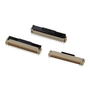 Connecteur FPC en matériau LCP, 4 à 80 broches, contact vertical/horizontal, plaqué or, connecteur de circuit imprimé flexible pour PCB - Product Image 2