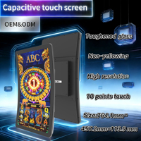 Moniteur tactile incurvé capacitif 32 pouces avec cadre en aluminium de type C R1800, 300 cd, 1920x1080, écran LCD pour jeux, moniteur de jeu