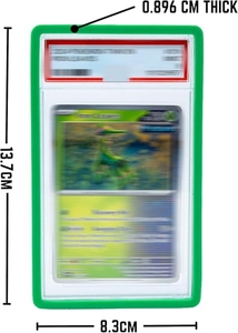 Bán buôn Mix Color Glitter Silicone cao su được phân loại thẻ slab Bumper Guard cho TCG Bumper pokemined Mà<span class=keywords><strong>u</strong></span> cứng nhắc Silicone - Product Image 3