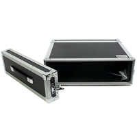Boîtier amplificateur 3U Boîtier aviation 6U Équipement audio en alliage d'aluminium monocouche standard sans porte-roue