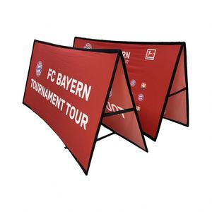 Custom Square Pop up A-<b>Frame</b> Display Stand Double-Sided Outdoor Banner Promotional Advertising With Personalized Logo - Product Image 1