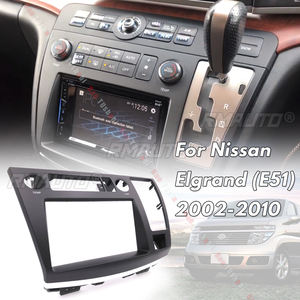 25*8*34.5cm Car Radio Facia Dash Kit Panel Fascia Plate for Nissan Elgrand (E51) 2002-2010 DVD <b>CD</b> Panel Trim Plate <b>Frame</b> Console - Product Image 1