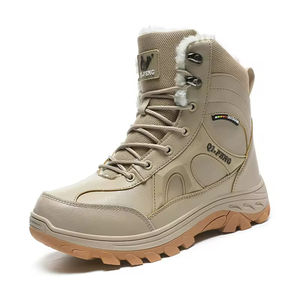 Botas <span class=keywords><strong>de</strong></span> Senderismo Personalizadas al por Mayor para <span class=keywords><strong>Hombre</strong></span>, Botas <span class=keywords><strong>de</strong></span> Nieve Impermeables con Forro <span class=keywords><strong>de</strong></span> Terciopelo para Invierno, Botas Casuales <span class=keywords><strong>de</strong></span> Algodón para <span class=keywords><strong>Pies</strong></span> <span class=keywords><strong>Descalzos</strong></span> - Product Image 1