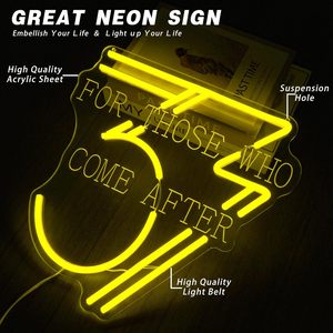 Pour ceux qui viennent après LED Sign 33 <span class=keywords><strong>RPG</strong></span> Game Themed Neon Signs Gaming Decor Fantasy - Product Image 4